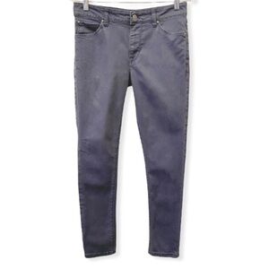 ASOS Gray Skinny Jeans, Approx Size 7 Juniors, Mid Rise, Stretch, 30” Waist